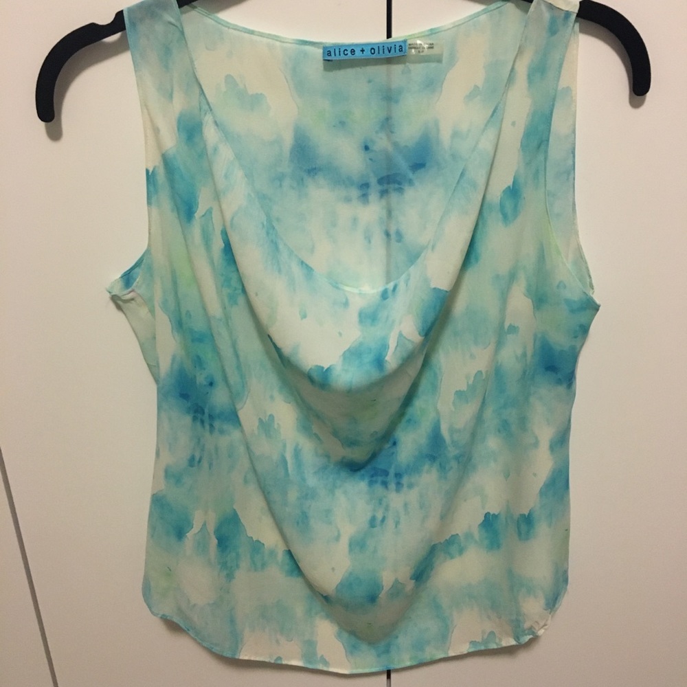 Alice & Olivia silk blouse